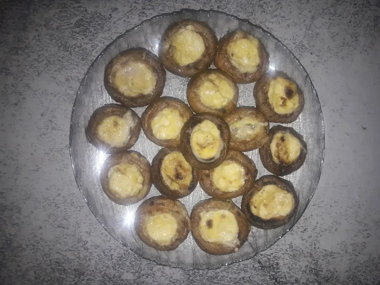 Грибы на мангале