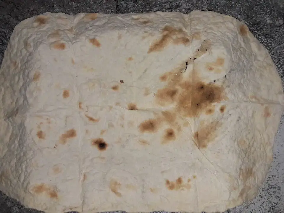 Лаваш домашний тонкий